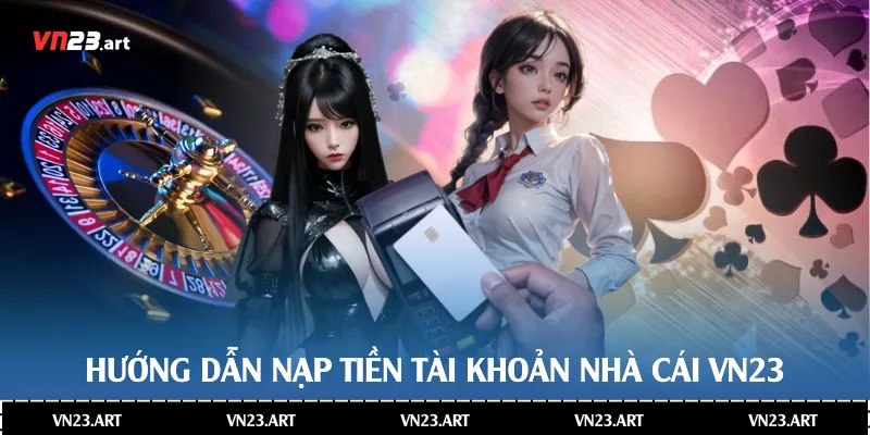 Hướng dẫn nạp tiền tài khoản nhà cái Vn23